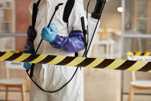 Professional Sewage Cleanup technician working in Northfield, NJ